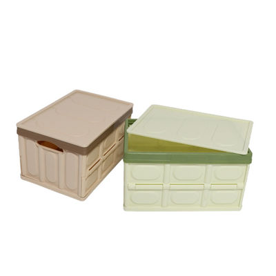품질  Multiscene Collapsible Storage Bins With Lid , Silk Road Enterprise Durable Foldable Plastic Bins 공장