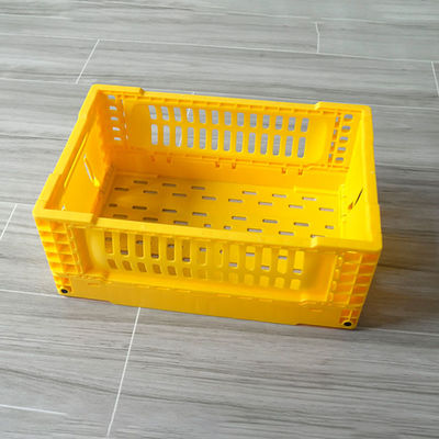 플라스틱 5L PP 접힌 저장 바스켓 데스크톱 장식