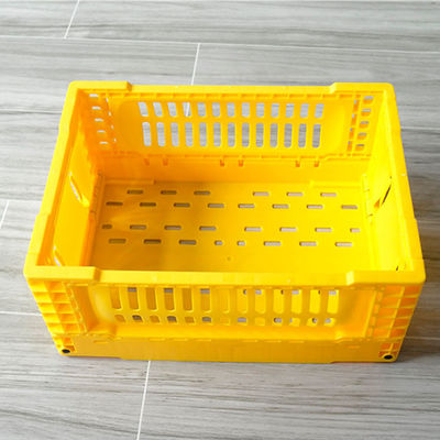 플라스틱 5L PP 접힌 저장 바스켓 데스크톱 장식